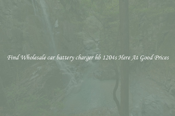 Find Wholesale car battery charger hb 1204s Here At Good Prices