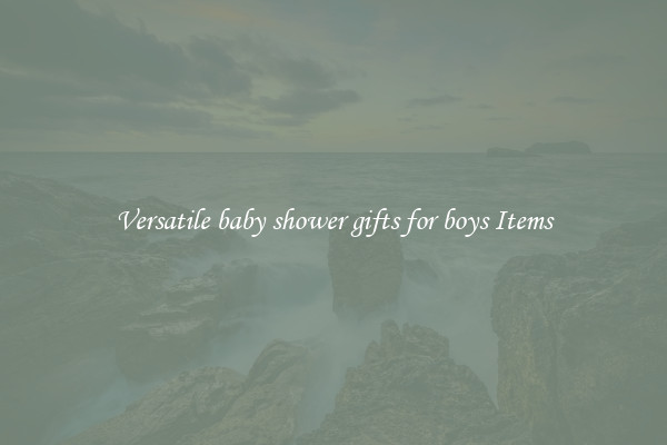 Versatile baby shower gifts for boys Items